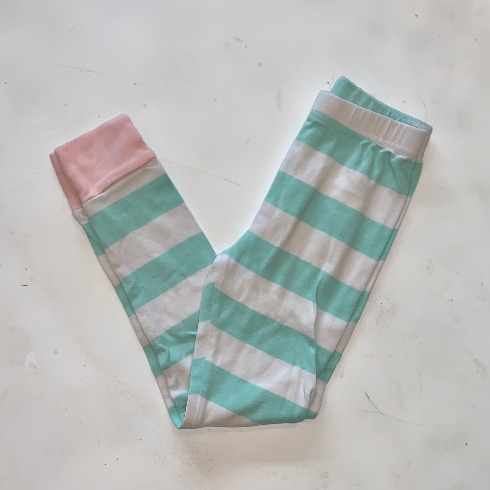 Spotted Zebra girls pj pants size s